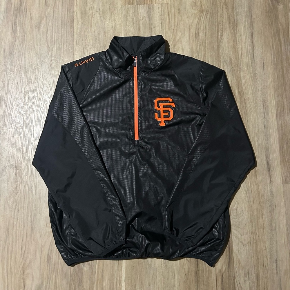 Mens XL MLB San Francisco Giants x Genuine Merchandise Carl Banks Windbreaker
